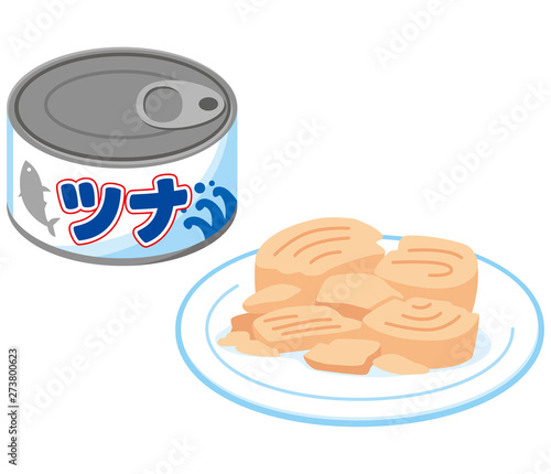 ツナ缶　中身