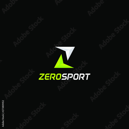 Modern Checkered Flag with Initial Z Logo Design Template For / Modern initial Z logo