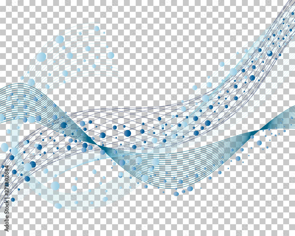 Fototapeta premium Streszczenie projektu wody