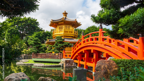 Photography The Golden Pavilion in Nan Lian Garden, Hong Kong