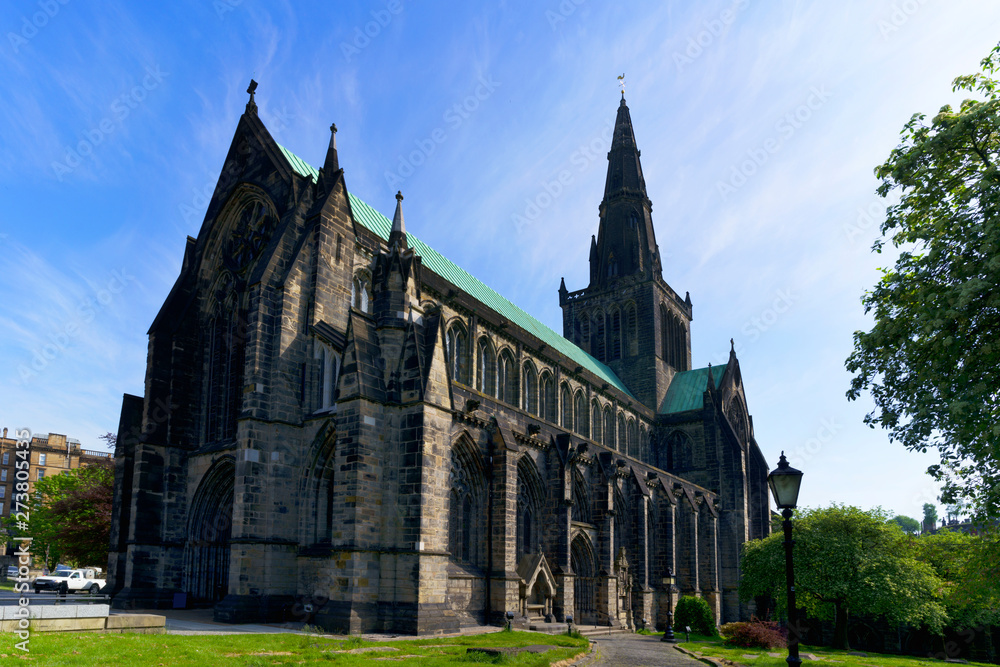 Glasgow Cathedral is the oldest cathedral on mainland and is the oldest building in Glasgow and also called St Mungo Cathedral , Scotland Glasgow Cathedral is the oldest cathedral on mainland and is the oldest building in Glasgow and also called St Mungo Cathedral , Scotland