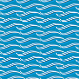 Seamless repeating background from abstract sea waves