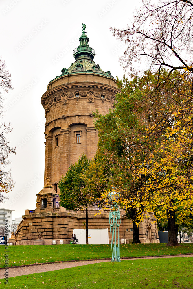 Water tower of Mannheim, Germany
