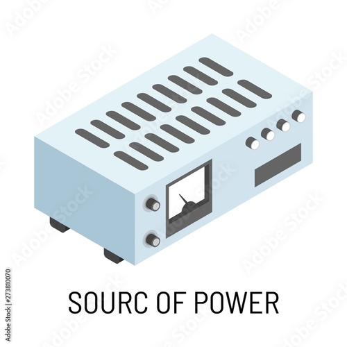 Source of power accumulator isolated electric appliance