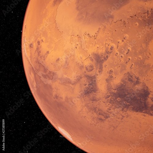 Fototapeta Naklejka Na Ścianę i Meble -  3d rendered illustration of the mars