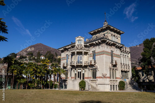Villa Bernasconi on Lake Como. Cernobbio, Italy.