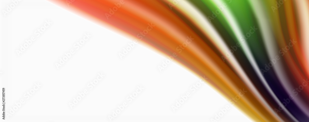 Color flowing waves, liquid conceptual abstract background Color flowing waves, liquid conceptual abstract background