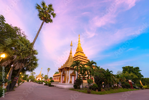 Fotografie Wat Nong Wang is located in Khon Kaen, thailand