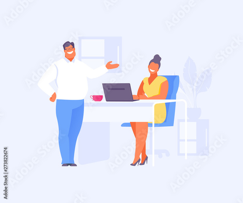Colleagues communication vector