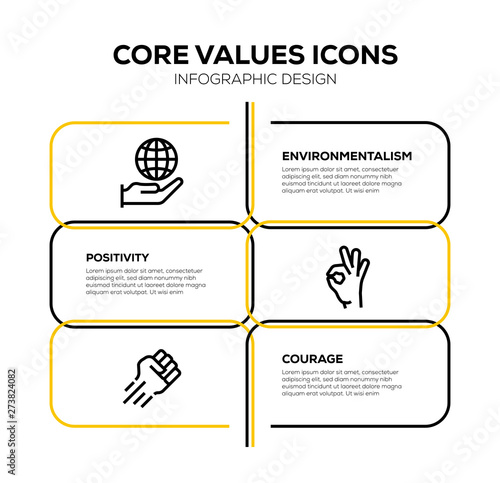CORE VALUES ICON SET