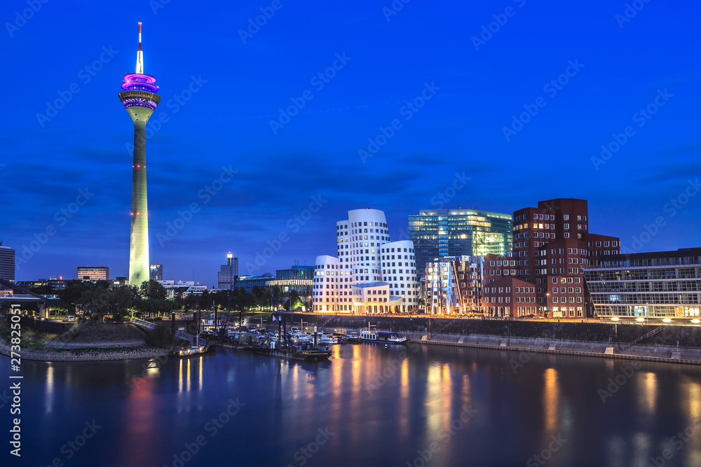 Dusseldorf by night