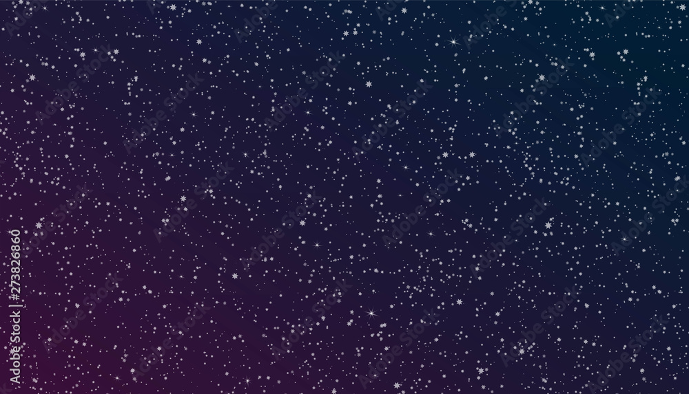 Abstract background of a large number of stars