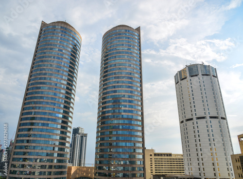 Modern buildings in Colombo  Sri Lanka