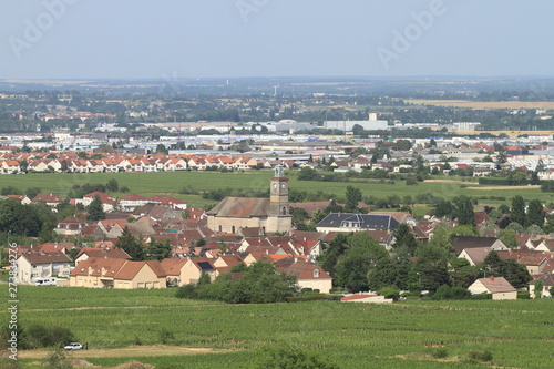 Bourgogne - vignoble - village de Marsannay
