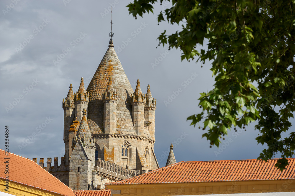 Cathedral in Evora, Portugal