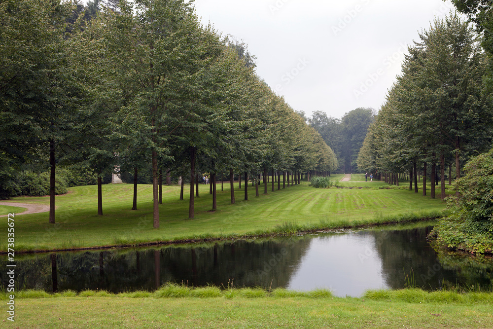 Het Loo Palace in Apeldoorn Netherlands garden park