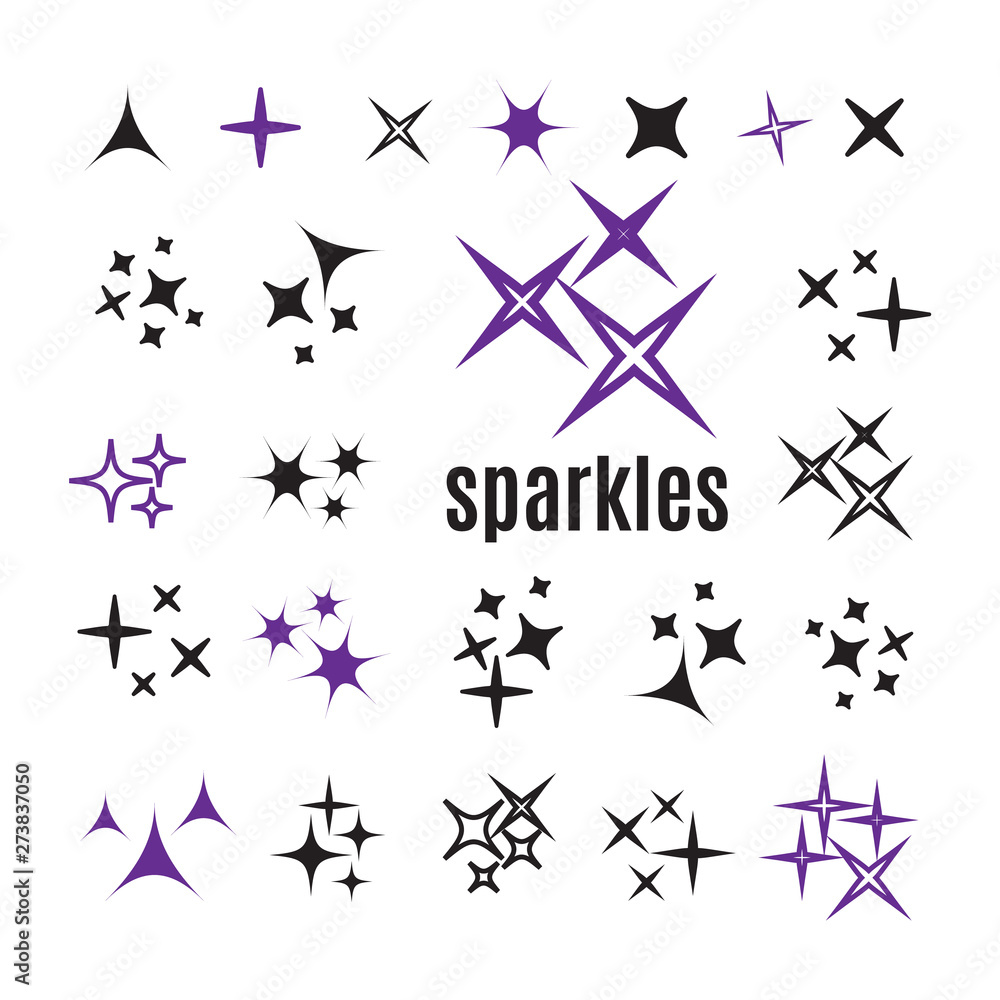 Bright firework, decoration twinkle, shiny flash. Sparkle lights vector Bright firework, decoration twinkle, shiny flash. Sparkle lights vector