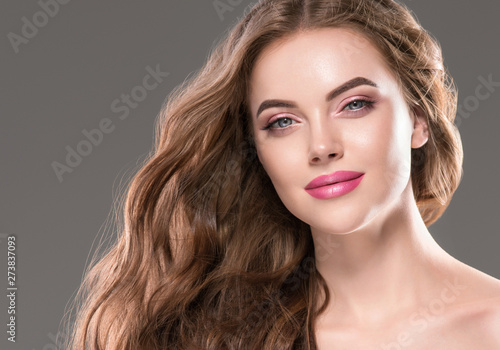 Beauty woman facehealthyskin natural makeup cosmetic concept