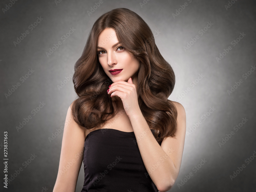 Beautiful hair woman long hairstyle model beauty concept female portrait Beautiful hair woman long hairstyle model beauty concept female portrait