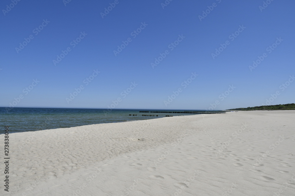 Obraz premium The wonderful beach of Chalupy