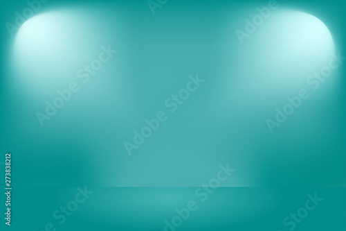teal background product presentation