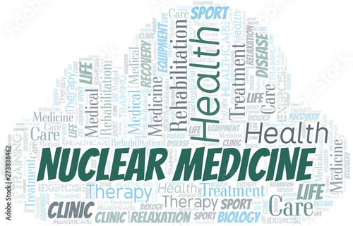 Nuclear Medicine word cloud. Wordcloud made with text only.