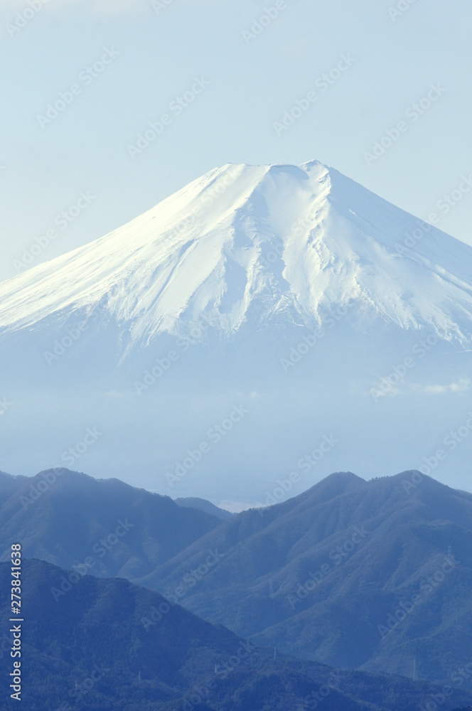 百蔵山より富士山 百蔵山より富士山
