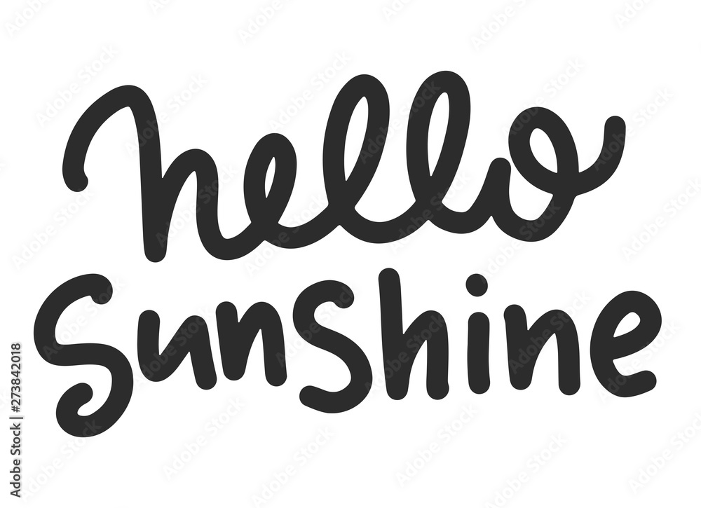 Summer lettering composition Summer lettering composition