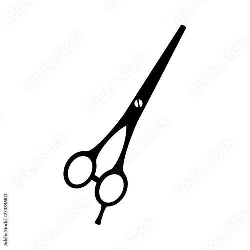 Black and white scissors