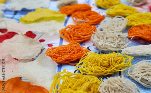 Kurdai Papad an Indian Traditional Snack Food Item