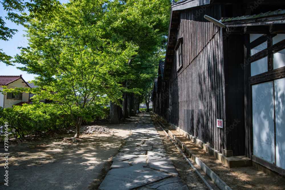 山形県酒田市の山居倉庫をたずねました 山形県酒田市の山居倉庫をたずねました