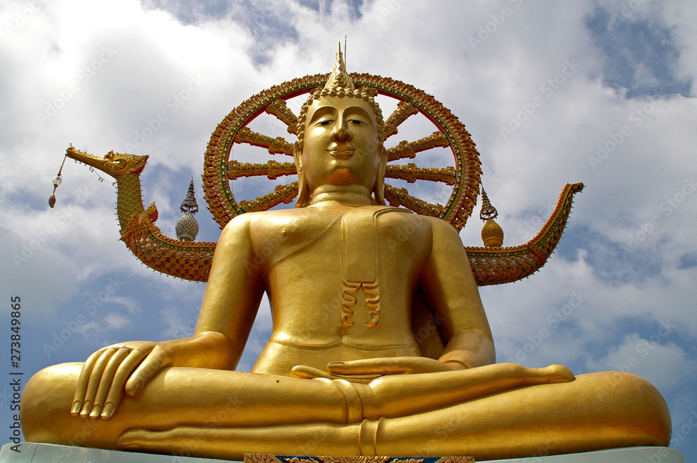 Obraz premium Giants at the Emerald Buddha Temple (Wat Phra Kaew), Bangkok, Thailand