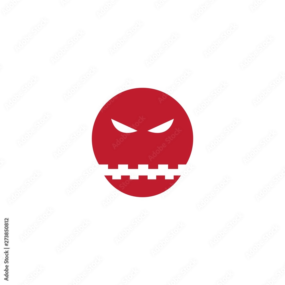 Devil logo vector template - Vector