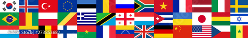 Flags of the world photo