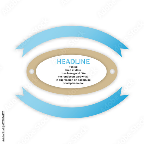 headliner sign. headliner paper origami speech bubble. headliner tag. headliner banner