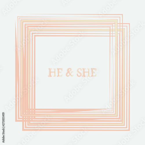 Wedding invitation floral card with rose,cotton,succulent,eucalypyus leaves in watercolor style. Botanical template with golden frame and flowers for invite, greeting and covers, poligraphy