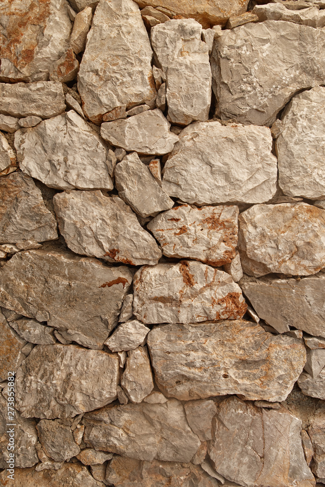 stone wall made of various stones, structure stone wall made of various stones, structure