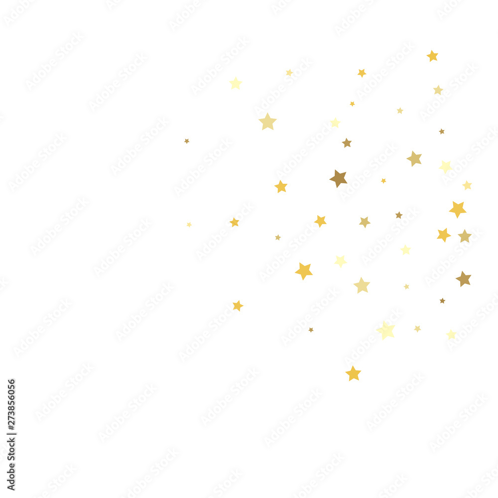 Gold stars. Confetti celebration Gold stars. Confetti celebration