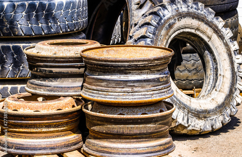 old tires