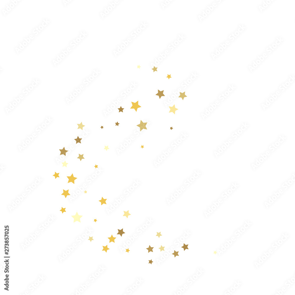 Gold stars. Confetti celebration Gold stars. Confetti celebration