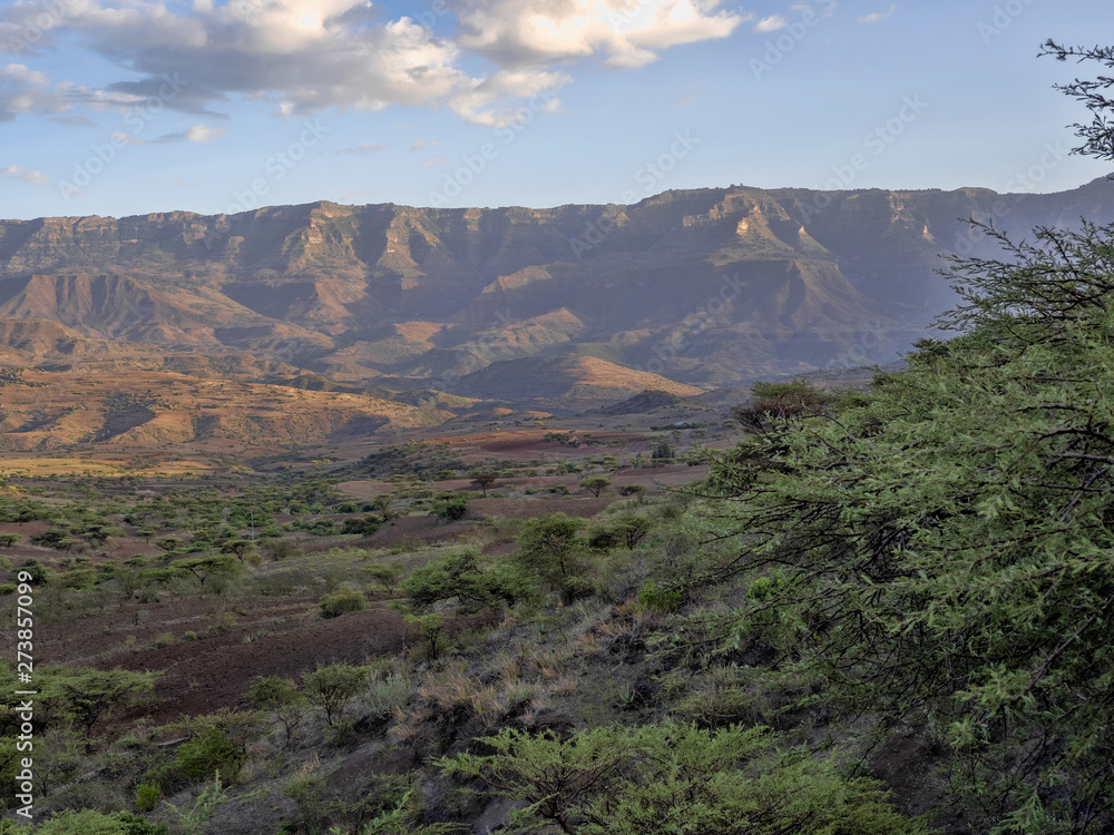Mountainous landscape in northern Ethiopia Mountainous landscape in northern Ethiopia