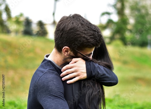 Wallpaper Mural portrait of young lovers Torontodigital.ca