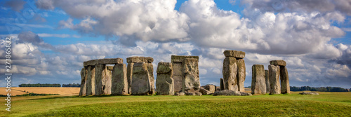 Fotografie Panorama of Stonehenge, United Kingdom