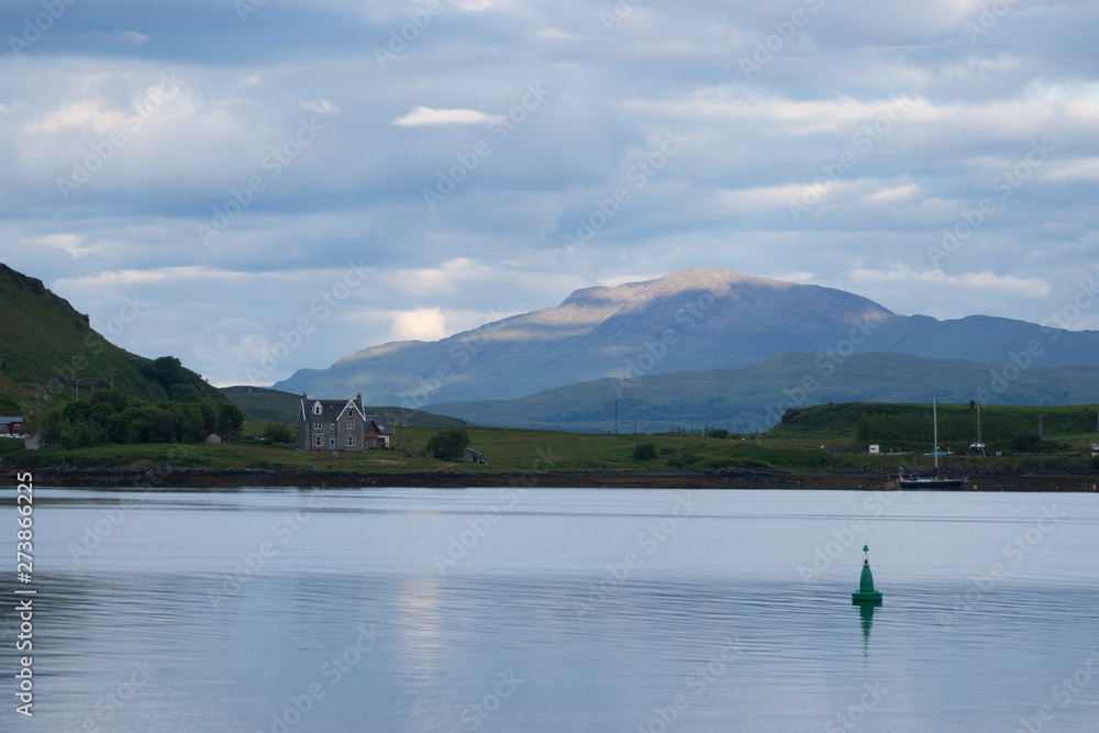 View to the Isle of Mull from Oban