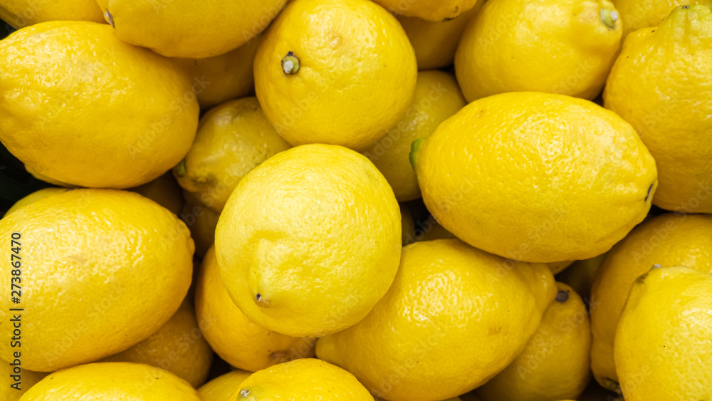 lemon fruit background