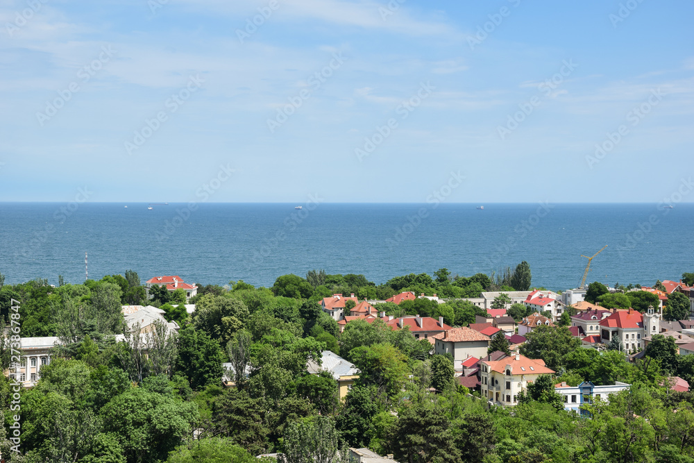 Panorama of the city of Odessa