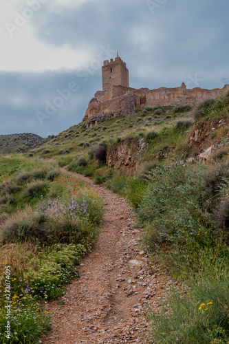 Cadrete's castle old spanish castle photo