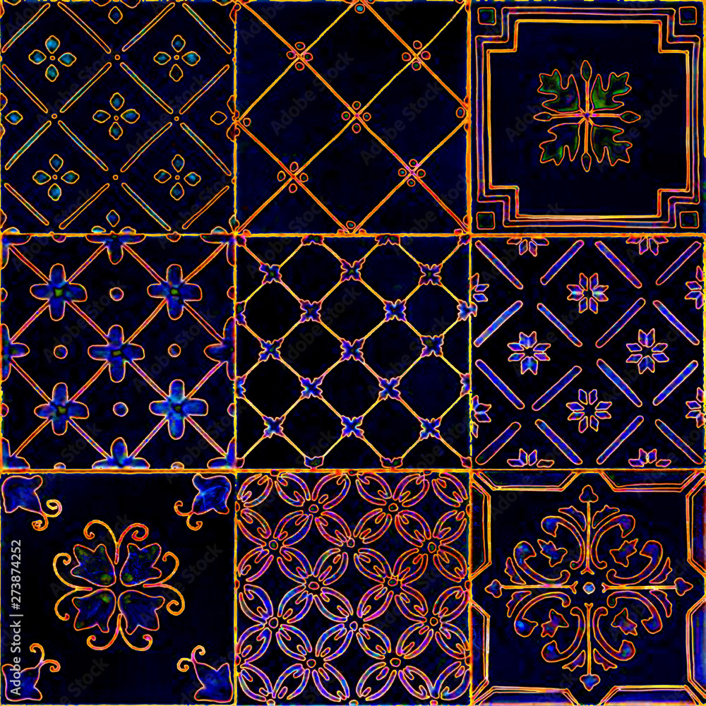 Obraz premium seamless pattern