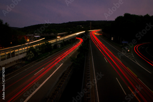 Fototapeta Autobahn