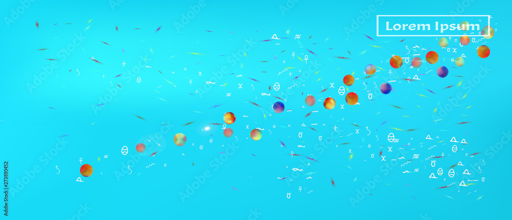 Colorful abstract ultra wide space background Colorful abstract ultra wide space background